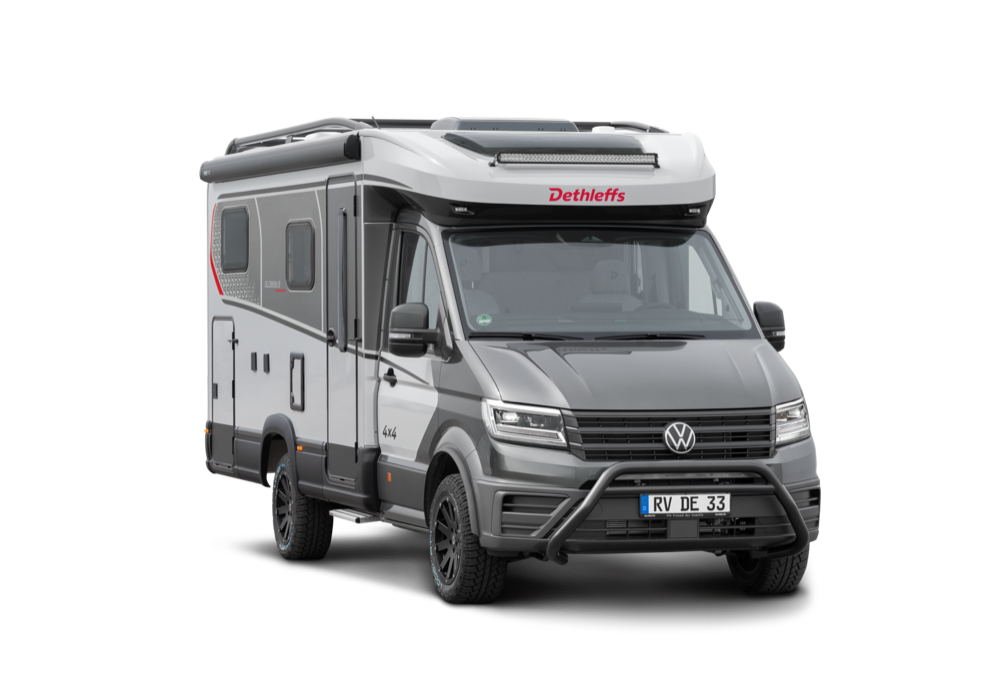 Dethleffs Globebus Performance T46 schräg von vorne